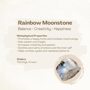 New Different Style Natural Healing rainbow Moonstone Crystal Jewelry Ring Brass Gold Plated Crescent Moon Wire <b>Wrapped</b> Rings - Product Image 4