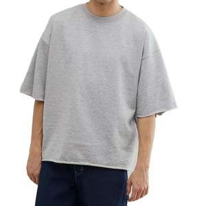 เสื้อยืดผ้าฝ้ายโอเวอร์ไซส์สำหรับผู้ชายเสื้อยืดสกรีนสกรีนลายต้นไม้จริงแบบกำหนดเองเสื้อยืดแขนวาฟเฟิลแบบยาวสองชั้นสำหรับ2025 - Product Image 6