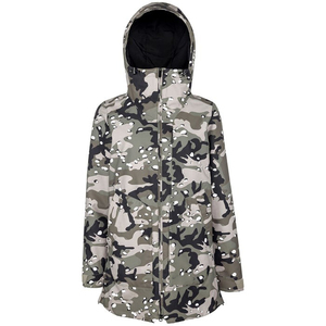 Women's Camouflage Snow Ski Jacket Pants <b>Waterproof</b> Insulated Winter Wear for Men <b>Spray</b> Green Grape Snowboard Ski Suits - Product Image 1