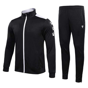 ชุดวอร์มผู้ชาย เสื้อฮู้ดแขนยาว กางเกงจ็อกกิ้ง คุณภาพสูง 100% โพลีเอสเตอร์ ระบายอากาศได้ดี และมีสไตล์ รับสกรีนโลโก้ - Product Image 5