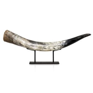 Pieza Decorativa de Interior de Estilo Americano Hecha a Mano, Ecológica, de Cuerno de Toro Natural Real de Alta Calidad - Product Image 5