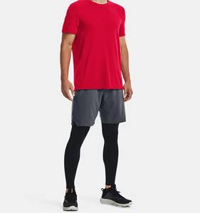 High Street Eco-Friendly MMA <b>Cargo</b> <b>Shorts</b> Breathable Canvas Mid <b>Waist</b> <b>Elastic</b> <b>Waist</b> Anti-Wrinkle Solid Pattern Front Logo Men's - Product Image 2
