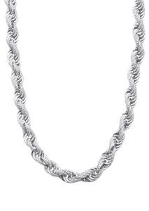 Cadena cubana Mariner de Plata de Ley 925 Iced Hip Hop Puff para declaración de moda de lujo unisex de La India - Product Image 2