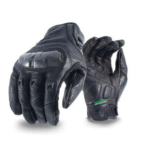 Top Premium haute qualité 100% gants en cuir pour cyclisme vélo conduite Logo personnalisé gants de vélo - Product Image 6