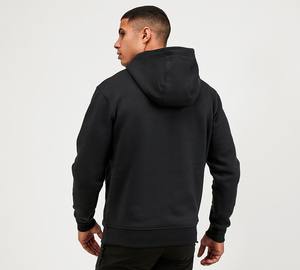 Manufacturer's Bulk Heavyweight <b>Fleece</b> Hoodie <b>Men</b> <b>Thick</b> Cotton Regular Fit Pullover Custom Printed Polyester/Cotton Sweatshirt - Product Image 4