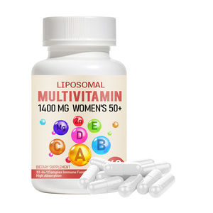 Cápsulas Multivitamínicas Liposomales con Zinc, Zeaxantina, <span class=keywords><strong>Vitamina</strong></span> D3, Probióticos, Suplemento Diario para el Bienestar, Apoyo a la Salud Inmunológica, OEM - Product Image 2