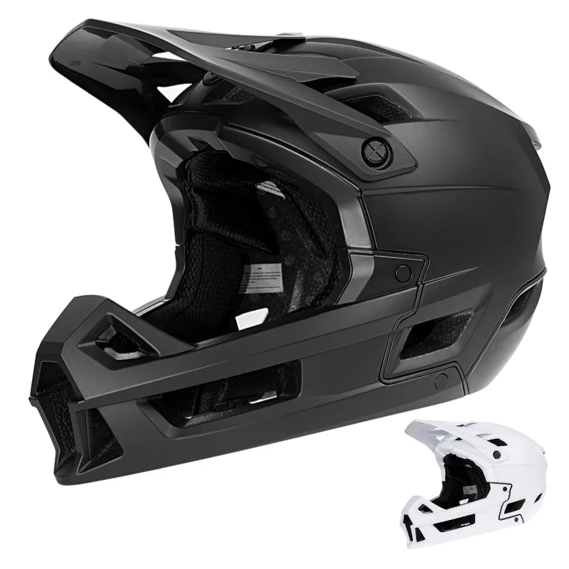 YinZhou Custom Full Face Mountain Bike MTB E-MTB BMX Scooter Enduro casco con standard di sicurezza CE EN1078 CPSC ASTM