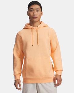 Sweat-shirt à capuche zippé orange 480-500 GSM French Terry 100% coton respirant coupe classique couleur unie RALMED SPORTS - Product Image 1