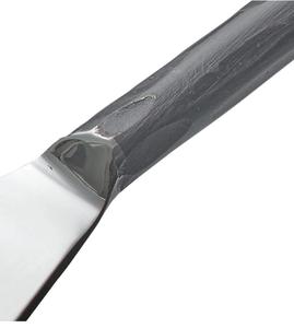 Couteau à beurre en métal forgé à la main de couleur noire pour une utilisation dans la cuisine à domicile à un prix abordable - Product Image 4
