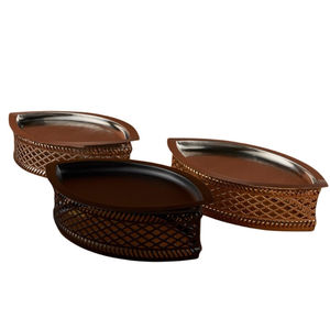 Juego de Tazones de Metal Plateado Martillado, Decorativos Modernos, Personalizables, Elegantes para Fiestas, Centro de Mesa, Tazones para Servir Aperitivos, Aptos para Lavavajillas - Product Image 6