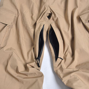 2025 personalizado OEM Unisex impermeable esquí snowboard pantalón polar a prueba de viento cintura ajustable 100% poliéster nailon bolsillo ajustable - Product Image 5