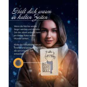 Lot de 4 chauffe-mains et chauffe-pieds pour chat, chauffe-mains d'hiver avec motif Bite Me - Product Image 3