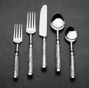 ชุดช้อนส้อมสแตนเลสมีดและที่จับเรซินชุดเครื่องใช้บนโต๊ะอาหารชุดเครื่องใช้บนโต๊ะอาหารชุดเครื่องใช้บนโต๊ะและห้องครัว - Product Image 5