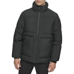 Chaqueta de Invierno para Hombre 2025, de Alta Calidad, con Logotipo Personalizado, de Secado Rápido, Ligera, Cálida, con Cuello Alto, Chaqueta Acolchada - Product Image 1