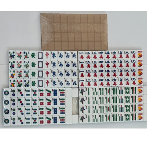 Juego de Mahjong acrílico dorado brillante para Mahjong 160 American Mahjong Tiles - Product Image 2