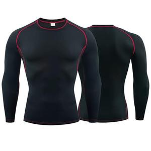 Camiseta de Compresión Personalizada para Gimnasio, Sublimada, de Secado Rápido, para Entrenamiento Físico, Transpirable, Ropa Deportiva - Product Image 6
