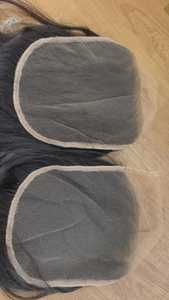 ผมต่อแบบมนุษย์ปิดลูกไม้โปร่งใส5x5 - Product Image 6