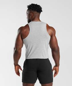 New Fashion Tank Tops Oversize Casual Singlets Summer Men <b>Bodybuilding</b> Sleeveless Tops Workout Fitness <b>Vest</b> Men - Product Image 3