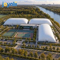 Dôme de stade en PVDF résistant à la neige pour le football, le tennis et les sports en salle
