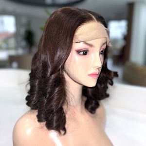 Perruques de couleur personnalisées rebondissantes de haute qualité faites de 100% vrais cheveux humains vietnamiens - Product Image 2