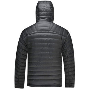 Veste matelassée en toile d'extérieur pour hommes et femmes, chaude, imperméable, coupe-vent, épaisse, manteau d'hiver de haute qualité, OEM personnalisable, à capuche en coton - Product Image 4