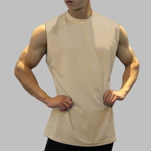 Débardeur de sport pour homme, taille plus, sans manches, respirant, tricoté, décontracté, pour la salle de sport, l'entraînement, le fitness, vêtements de sport - Product Image 6