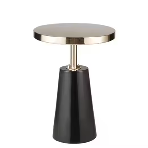 Mesa auxiliar de aluminio Muebles para el hogar Gran oferta Mesa de esquina con logotipo personalizado Decorativo hecho a mano por Azora Industries - Product Image 3