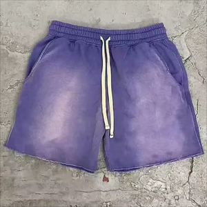 Vêtements décontractés délavés à l'acide en coton 100% de qualité supérieure pour hommes - Product Image 1