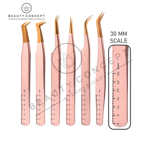 Pince à épiler en acier inoxydable de la plus haute qualité par Beauty Concept International - Product Image 3