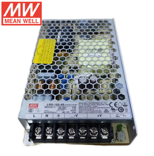 Meanwell LRS-150-48 150W 48V 3.3A Industrial Automation Single Output Power Supply with Brand New and Original Meanwell
