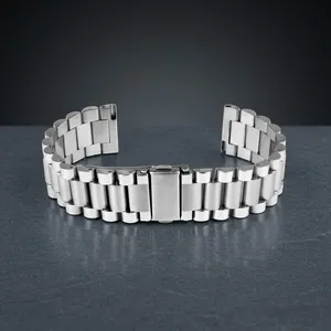 Luxury Unisex GD012 Stainless Steel Smartwatch Band Stainless Steel Buckle Soft Adjustable <b>Watch</b> Strap <b>Watch</b> Bands <b>Watch</b> Part - Product Image 1