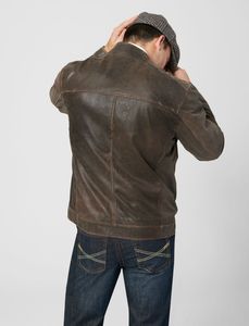 2021 nueva llegada piel de oveja hombres piloto aviador estilo temporada de invierno chaqueta de talla grande para menDDP envío - Product Image 3