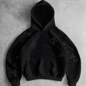 เสื้อฮู้ดสวมหัวแบบคร็อปสตรีทแวร์ผ้าฟลีซผ้าฝ้ายน้ำหนักเบามีสไตล์ลำลองเหมาะสำหรับยิมโยคะหรือการเดินทาง - Product Image 1