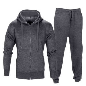 Ensembles de survêtements pour hommes Full Zip Sweatsuit Casual Jogging Survêtements Active Jackets Sweats à capuche et pantalons Tenues 2 pièces Survêtements - Product Image 2
