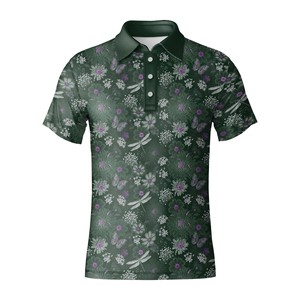 Polo de Golf de Alto Rendimiento para Hombre, Absorbe la Humedad, Manga Corta, Corte Atlético, Diseño Personalizado, Marca Privada - Product Image 2