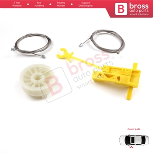ชุดซ่อมมอเตอร์กระจกไฟฟ้าหน้าซ้าย รุ่น BWR5497 สำหรับรถยนต์ Trafic MK2 X83 JL FL EL Vivaro Primastar ปี 2001-2015 7700311820 - Product Image 2