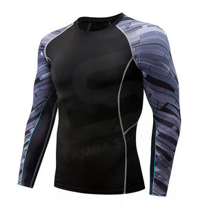2026 Hauts de rash guard sublimés pour hommes, personnalisables, les plus vendus, pour la plongée et le surf, anti-UV, et pantalons - Product Image 5