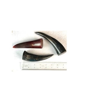 Rouleaux et embouts de corne pour bouton poignée brosse couteau porte coin conseils pour l'exportation embouts en corne de buffle naturel meilleure vente - Product Image 5