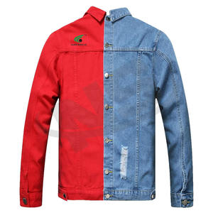 Chaqueta vaquera clásica teñida lisa de Color sólido para hombre, temporada de invierno, cómodas Chaquetas vaqueras informales de manga larga de algodón - Product Image 5