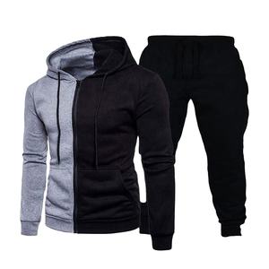 ชุดฮู้ดดี้และกางเกงจ็อกเกอร์แบบสั่งทำสำหรับผู้ชาย ดีไซน์ต่อผ้าสำหรับฤดูหนาว โดย BS 2026 - Product Image 3