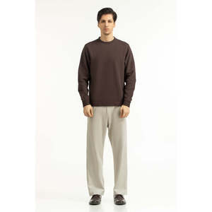 เสื้อยืดออกกำลังกายทรงปกติ ผ้าถัก พิมพ์ลายหลวมๆ เสื้อยืดสีพื้นสำหรับผู้ชาย ผู้หญิง ดีไซน์เนอร์ MN-TS-WS25-037 เสื้อยืดพิมพ์ลายซิลค์สกรีน - Product Image 6