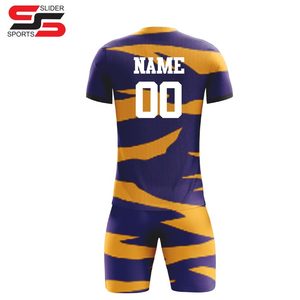 2025 Último diseño Jersey Set Uniforme de fútbol de calidad tailandesa superior en tarifa barata al por mayor - Product Image 6