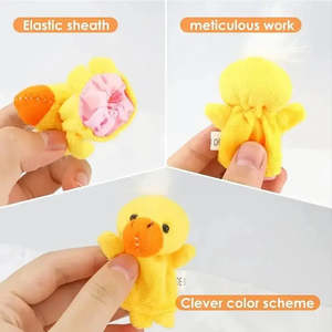 10 Plush Finger <b>Puppets</b> <b>Marionettes</b> and <b>Puppets</b> with Moving Fingers - Product Image 6