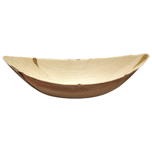 Tazón de salsa con forma de barco de 9 "x 5" con 5 cm de profundidad, bote de salsa de cerámica y porcelana duradero, accesorio para servir en restaurante y cocina - Product Image 4