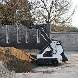 Minicargadora eléctrica personalizada sobre orugas de 900kg, cargadora eléctrica sobre orugas CE/EPA, marca china, pala cargadora de 1 tonelada, pala de tierra - Product Image 3