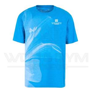 Camisetas personalizadas para hombre, sublimadas de secado rápido de alta calidad profesional con el logotipo de impresión completo de su marca - Product Image 3