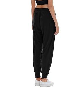 Pantalon de survêtement taille basse pour femme avec poches Joggers super confortables avec logo personnalisé pour salon de yoga ou entraînements de printemps - Product Image 5