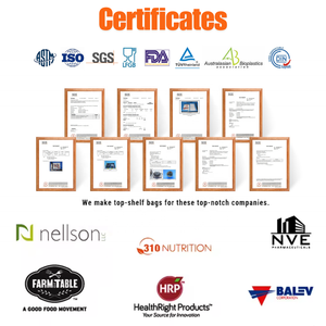 Bolsas de pie troqueladas personalizadas con impresión de dibujos animados Mylar Ziplock Suministro directo de fábrica para productos de embalaje e impresión - Product Image 6