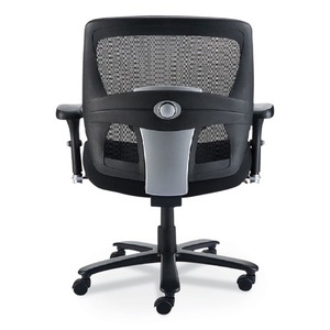Silla de gerente grande y alta Alera ALEFN44B14 de la serie Faseny, ergonómica, de 17,48 a 21,73 pulgadas. Soportes para la altura del asiento con capacidad para hasta 400 libras, color negro - Product Image 4