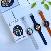 Reloj Inteligente V21 PRO AMOLED de Cuero para Android con Carga Inalámbrica, IP67, Cronógrafo, Alarma, Monitor de Actividad y Calendario
